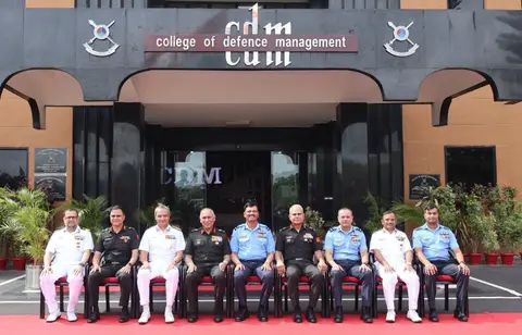 8th Commandants Conclave Concludes at College of Defence Management, Secunderabad