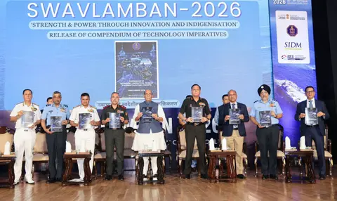 Aatmanirbharta 2.0 in defence: Rajnath Singh calls for top-end technology and resilient supply chains at Swavlamban 2026