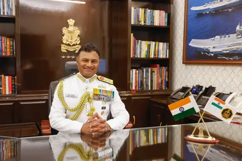 Admiral Krishna Swaminathan Assumes Charge as 27th Chief of the Naval Staff