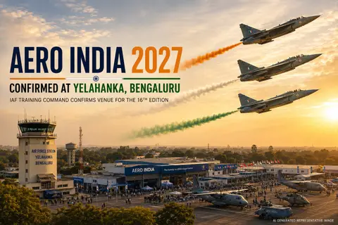 Aero India 2027 Bengaluru Confirmed as IAF Briefs Karnataka CM