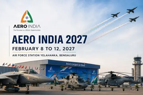 Aero India 2027 Dates Confirmed for February 8 to 12 in Bengaluru