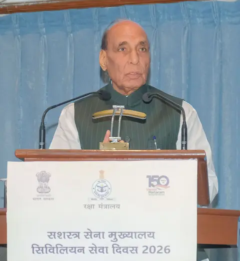 AFHQ Civilian Services Day Sees Rajnath Singh Press for Deeper Military-Civil Integration
