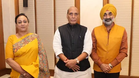 Air Chief farewell: Rajnath Singh credits Air Chief Marshal AP Singh with key role in Operation Sindoor