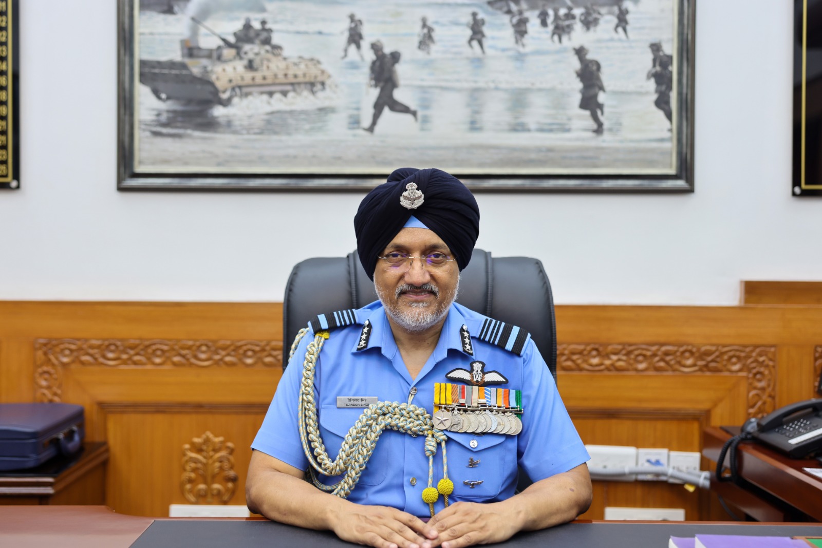 Air Mshl Tejinder Singh Takes Over as CISC