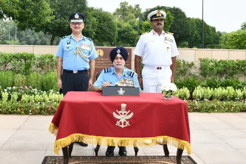Air Mshl Tejpal Singh Takes Charge as Deputy Chief of the Air Staff