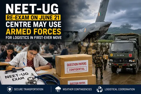 Armed Forces May Support NEET UG Re-Exam Logistics in Unprecedented Move
