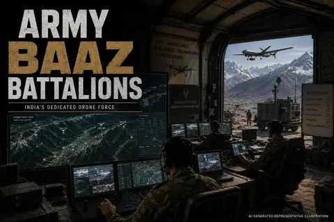Army Baaz Battalions: Gen Dwivedi confirms new specialised drone force