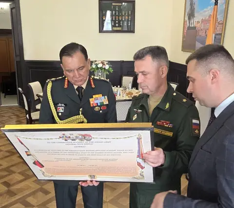 Army Chief Russia Visit Ends, First by an Indian Chief in Eight Years