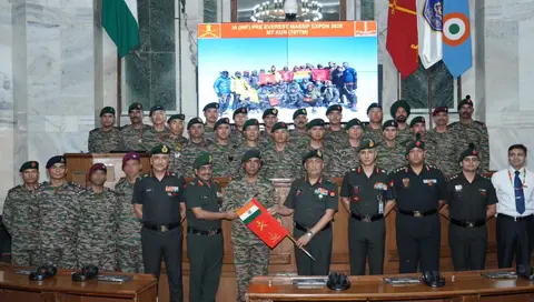 Army Mount Kun Expedition Sets a Single Day Summit Record in Ladakh