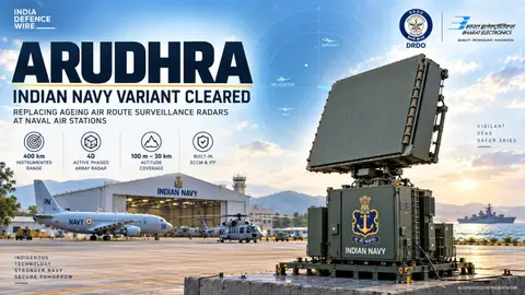 Arudhra Radar Indian Navy variant now cleared for naval air stations