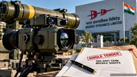BDL single tender for anti-tank missile sights goes to firm set up by former CMD Siddharth Mishra