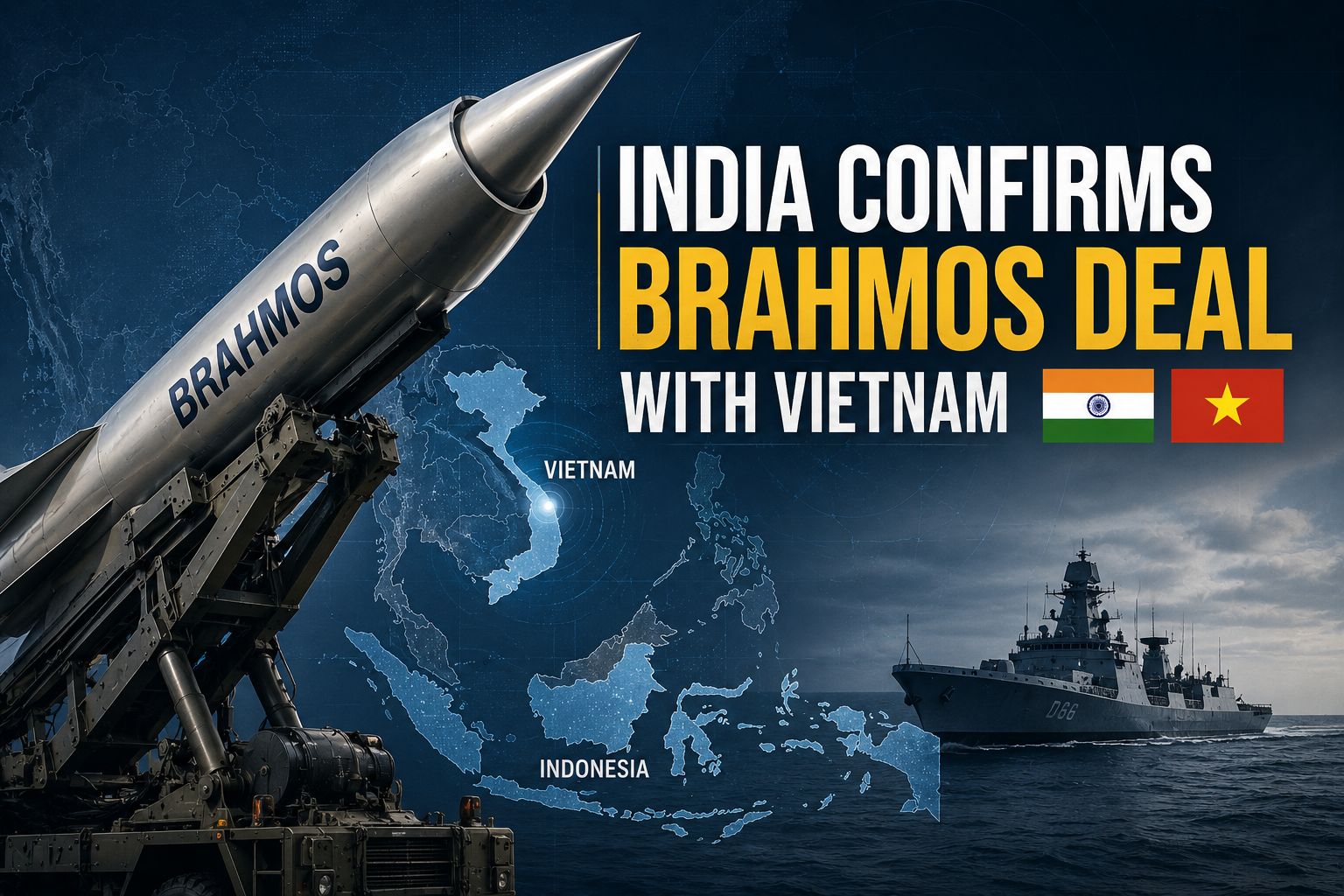 BrahMos Missile Deal with Vietnam Confirmed, Indonesia Agreement Nearing Finalisation