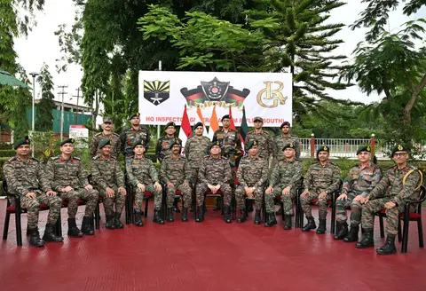 COAS Manipur security review anchors Gen Dhiraj Seth's Spear Corps visit