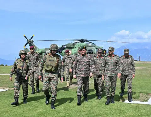 COAS VIJAY principles: Gen Dhiraj Seth asks LoC troops to innovate, adapt and stay ahead