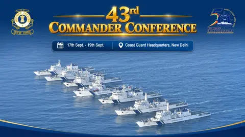 Coast Guard Commanders Conference opens in New Delhi from Thursday