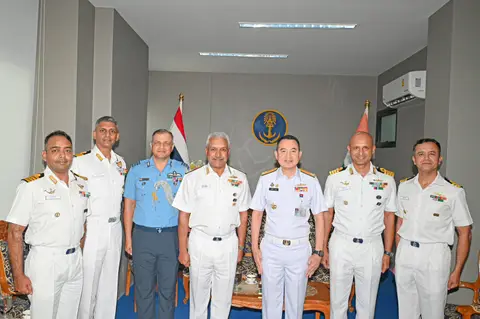 Eastern Fleet Thailand Visit Concludes as Ships Depart Sattahip