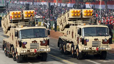 Pinaka Multi-Barrel Rocket Launcher