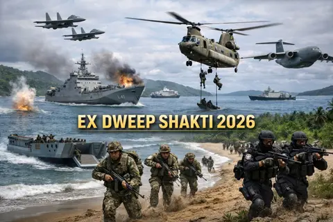 Ex Dweep Shakti 2026 Validates India’s Tri-Service Warfighting Edge in the Indo-Pacific