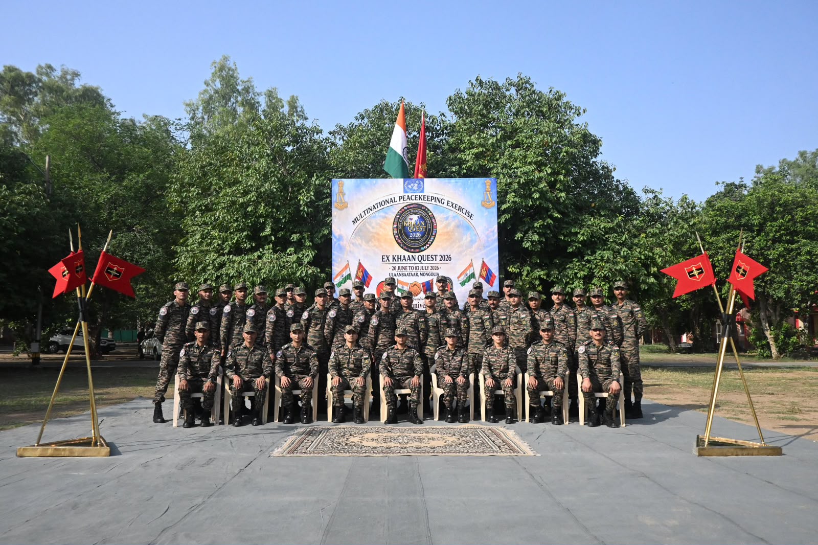 Exercise Khaan Quest 2026: India Sends 40 Member Army Contingent to Mongolia