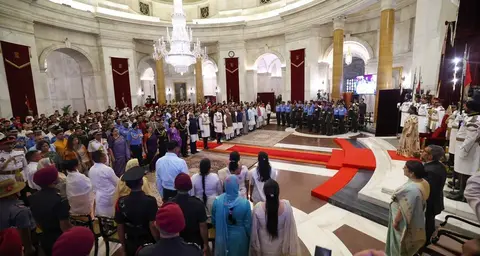 President Confers 51 Gallantry Awards on Armed Forces and Police Personnel