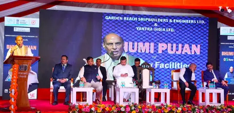 GRSE YIL Bhumi Pujan launches Rs 3,500 crore Kolkata expansion