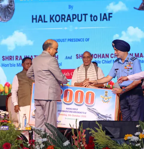 HAL Koraput aero-engine count reaches 2,000 as Rajnath Singh announces second Shakti line