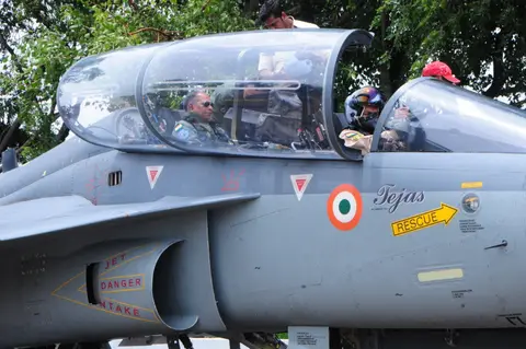 HAL Tejas Twin Seater Trainer to Be Handed Over to IAF as Rajnath Singh Attends Bengaluru Ceremony