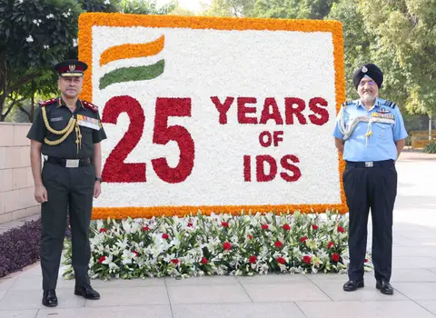 HQ IDS Silver Jubilee Marks 25 Years of Tri-Service Jointness