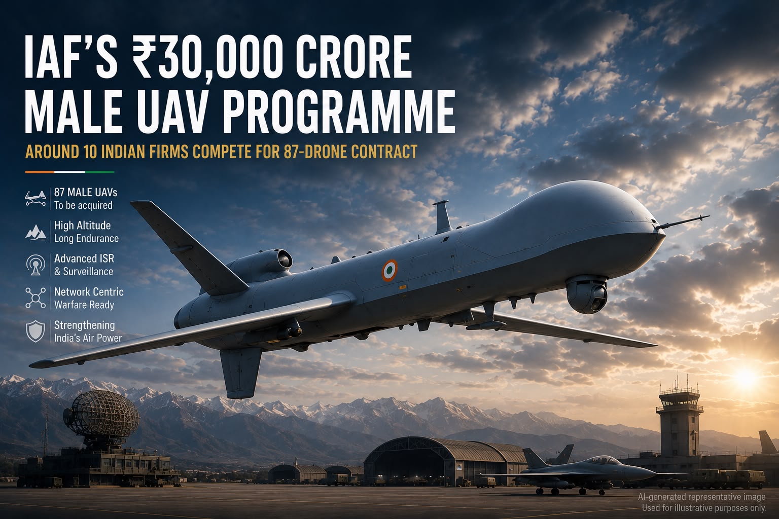 IAF 87 UAV Deal Draws 10 Bids as Submission Window Closes