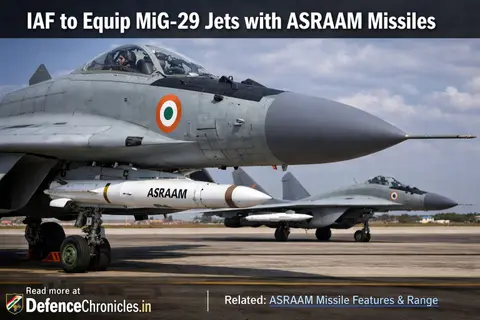 IAF MiG-29 ASRAAM Upgrade: Decisive Shift in India’s Air Combat Doctrine