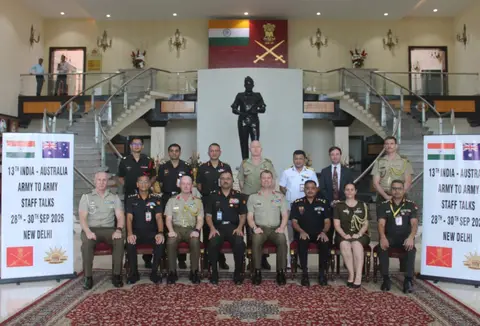 India-Australia Army Staff Talks Conclude in New Delhi, Australian Delegation Visits CLAWS