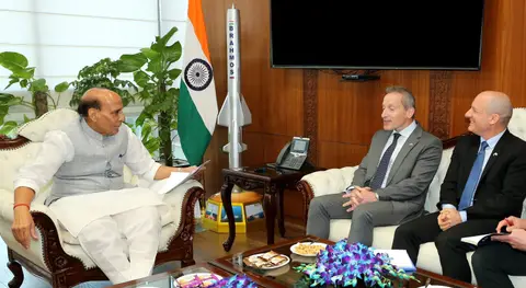 India Israel defence cooperation set to expand as Maj Gen Amir Baram briefs Defence Minister Rajnath Singh
