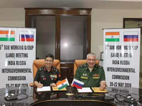 India-Russia Army Talks: 5th Sub Working Group (Land) Meeting Advances Military Cooperation
