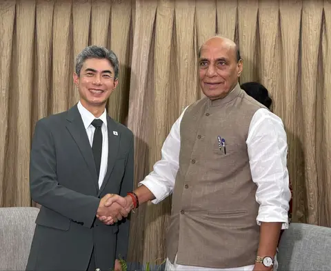 India South Korea defence ties: Rajnath Singh and Kang Shin-chul discuss co-developing military technology in Cebu