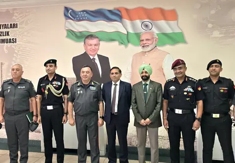 India Uzbekistan defence cooperation advances at sixth JWG round in Tashkent