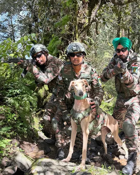 Indian Army Canines Drill With US Troops at Yudh Abhyas 2026, Indigenous Rampur Hounds in the Team