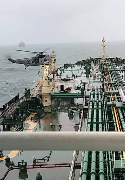Indian Coast Guard rescue off Mumbai brings injured tanker sailor ashore