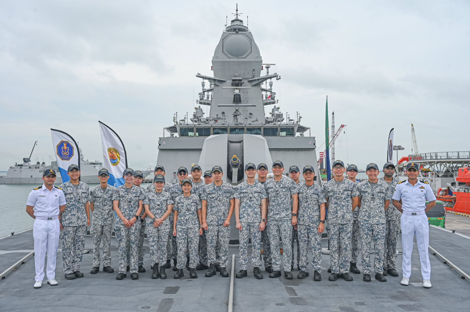 Indian Navy Singapore port call concludes as Eastern Fleet ships wrap their regional stop