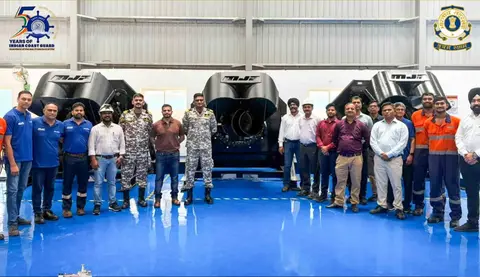 Indigenous waterjet propulsion clears maiden Factory Acceptance Trials for Coast Guard FPVs