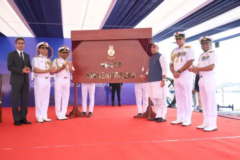 INS Mahendragiri commissioned at Visakhapatnam as sixth Project 17A frigate joins Eastern Fleet