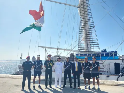 INS Sudarshini Lisbon Arrival Marks 15th Port Call in Seven Months