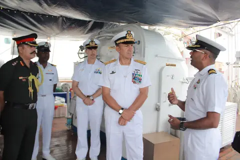 INS Sudarshini Livorno Departure Ends Italy Port Call
