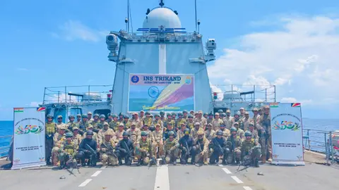 INS Trikand Wraps Up Seychelles Visit, Strengthening India’s Presence in the Indian Ocean