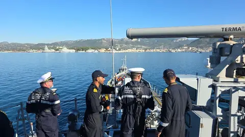 INS Trishul Toulon Arrival Opens the 24th Edition of Exercise Varuna