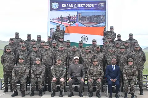 Khaan Quest 2026: Indian Army Hosts India Cultural Evening in Ulaanbaatar