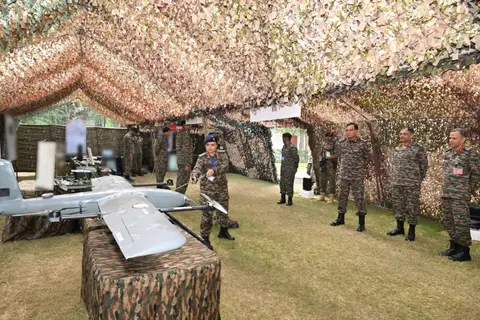Kharga Corps operational preparedness: Army Chief Gen Dhiraj Seth reviews strike corps readiness and new technology