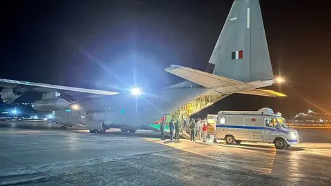 Leh casualty evacuation: IAF C-130J flies critically ill civilian to Delhi at night