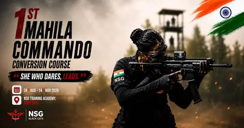 Mahila Commando Conversion Course begins at NSG's Manesar academy