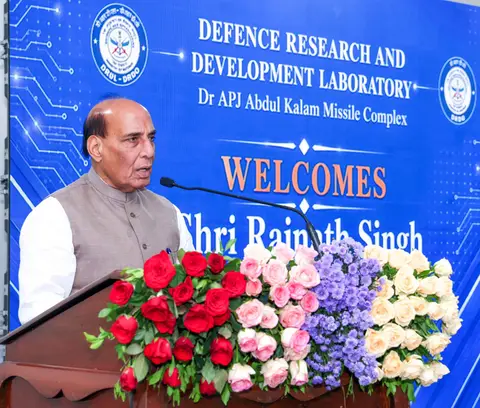 Mission Sudarshan Chakra: Rajnath Singh Details India's Multi-Layered Missile Defence Shield at DRDL Hyderabad