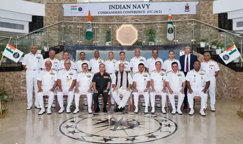 Navy Commanders Conference address: Rajnath Singh calls India the first responder in the Indian Ocean
